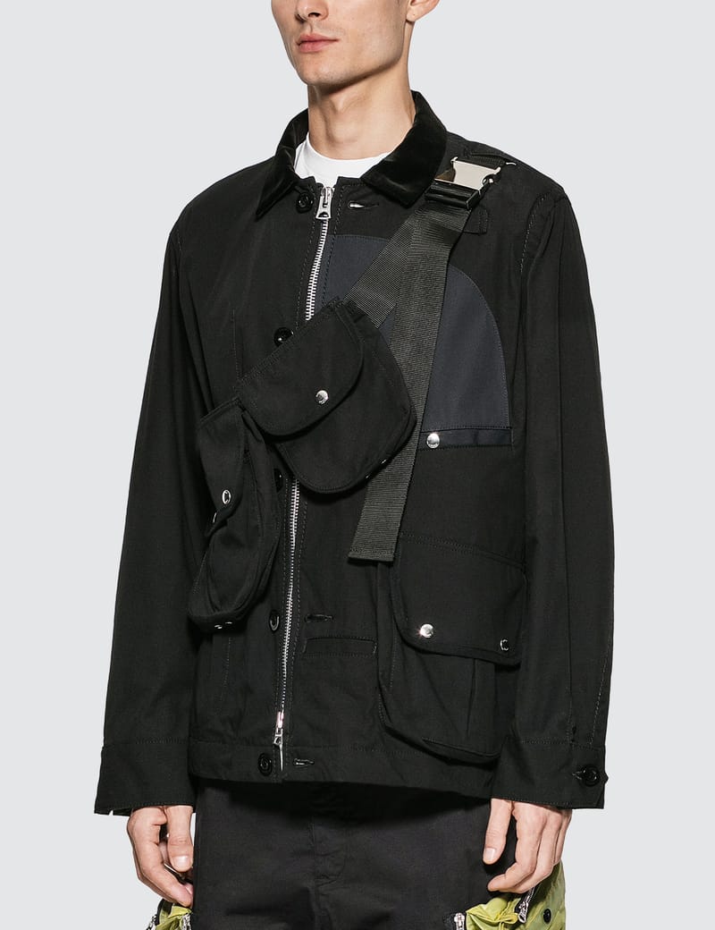Sacai - Oxford Blouson Jacket | HBX
