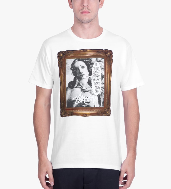 Stüssy - White Venus Frame T-Shirt | HBX - Globally Curated