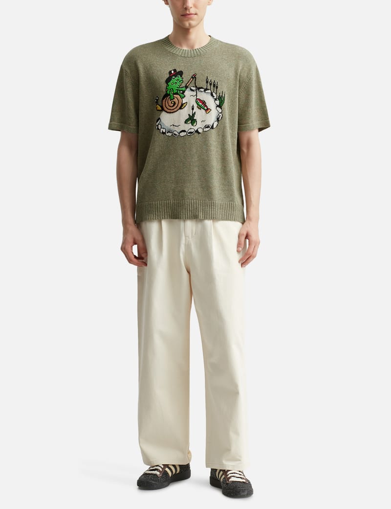 Brain Dead - South2 West8 Short Sleeve Sweater | HBX