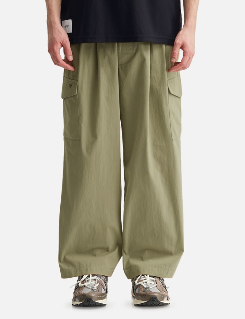 WTAPS MILT2602 / TROUSERS / NYCO. WEATHER - ワイドシルエットの機能