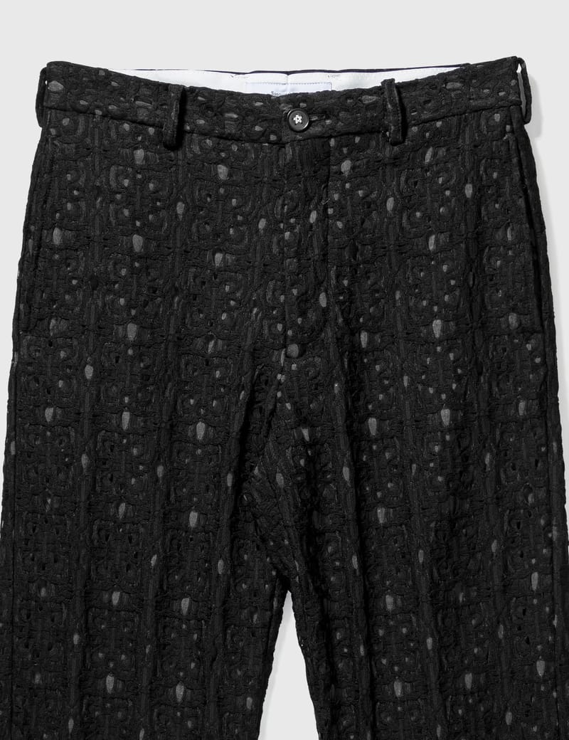 Sasquatchfabrix. - “MAYOKE” Lace Straight Pants | HBX - Globally