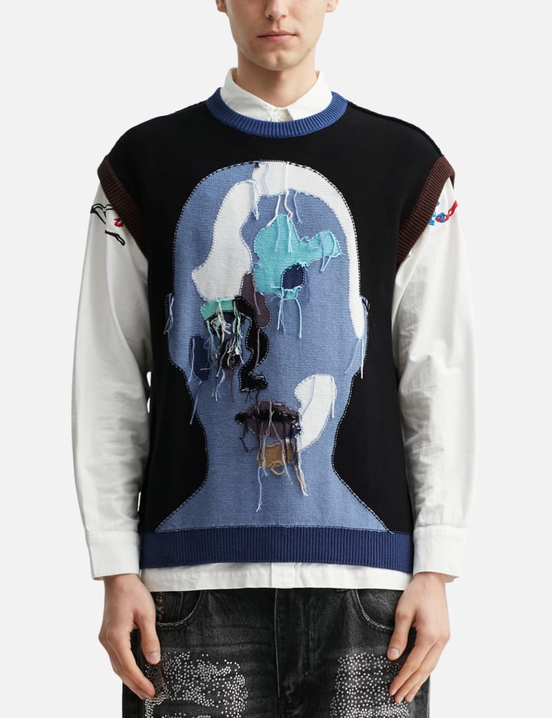 KidSuper - フェイス ニット セーター | HBX