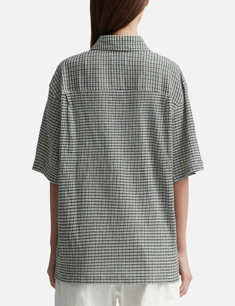 Stüssy - Wrinkly Gingham Shirt | HBX - Globally Curated Fashion