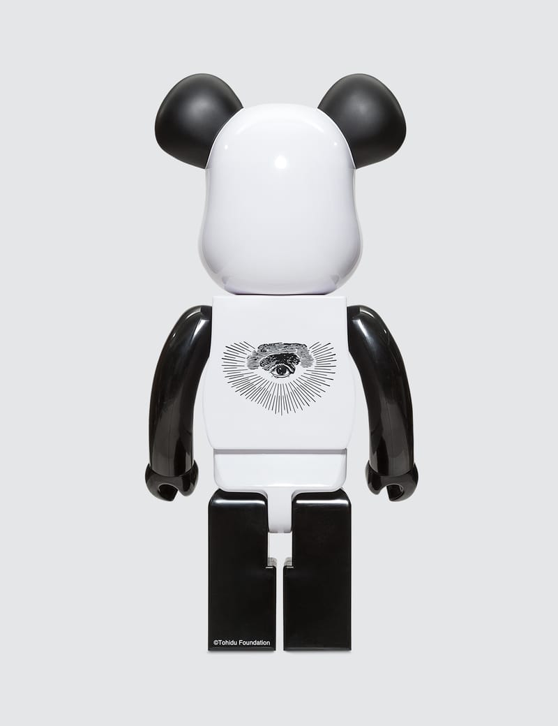 Medicom Toy - Fragment Design x Freemasonry 1000% Be@rbrick (White