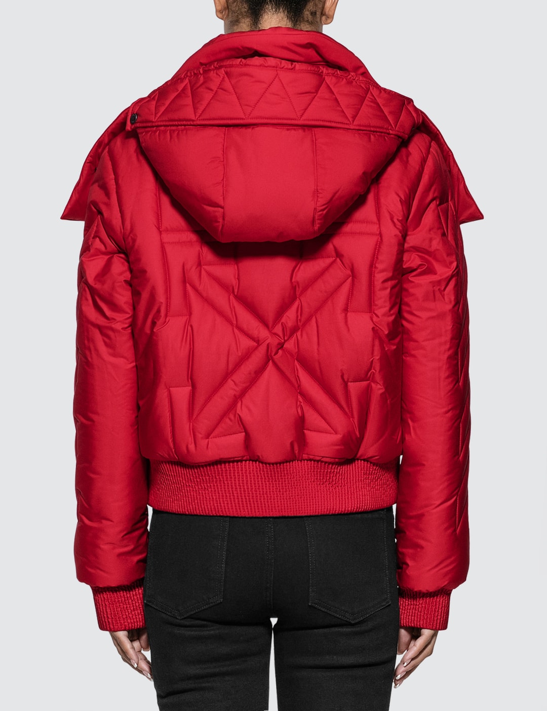 Off-White™ - Embroidered Arrow Down Jacket | HBX - Globally Curated ...