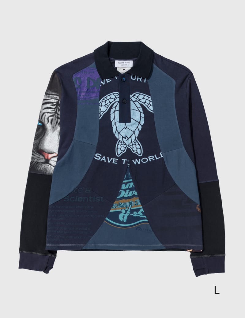 Marine Serre - Regenerated Polo Sweater | HBX