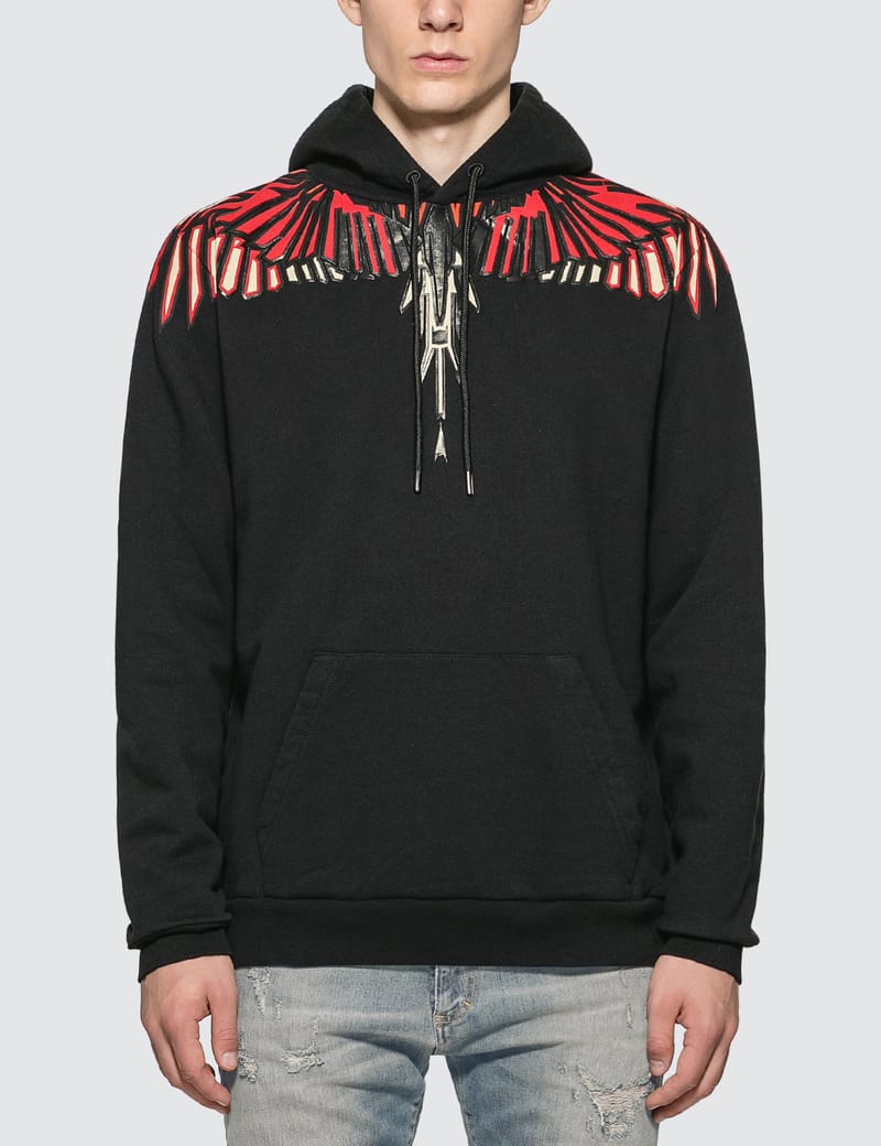 Marcelo Burlon - Geometric Wings Hoodie | HBX