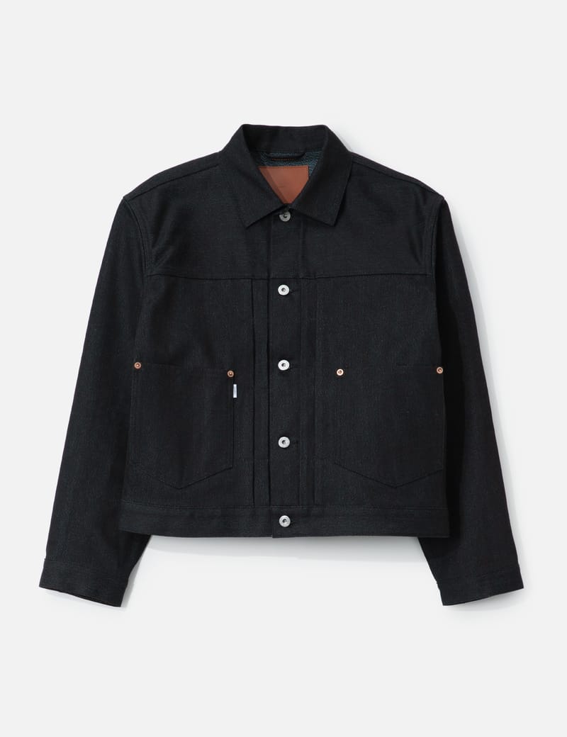 SUGARHILL Twisted Heather Denim Jacket - マーブル風の重ね糸が