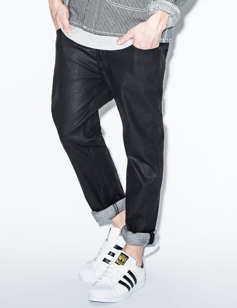 Nudie Jeans - Back 2 Black Thin Finn Denim Jeans | HBX