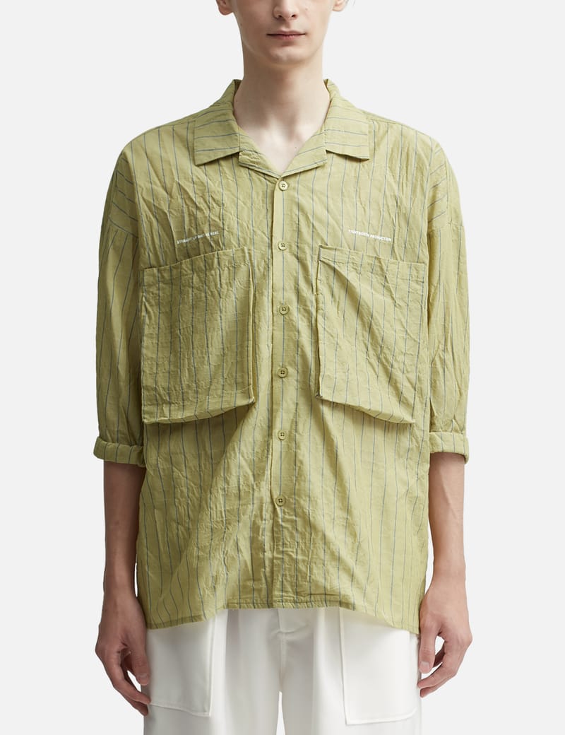 TIGHTBOOTH - Stripe Knit Polo - 3 Colors