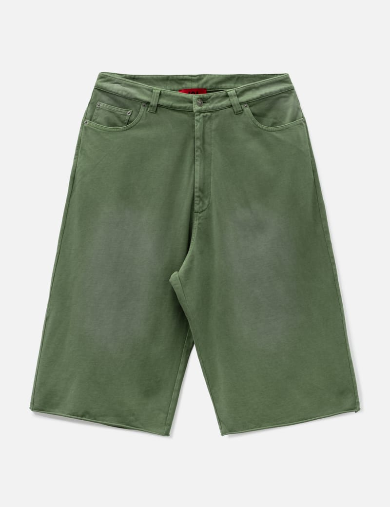 424 Big Daddy Sweatshorts - Vintage-washed cotton shorts with a