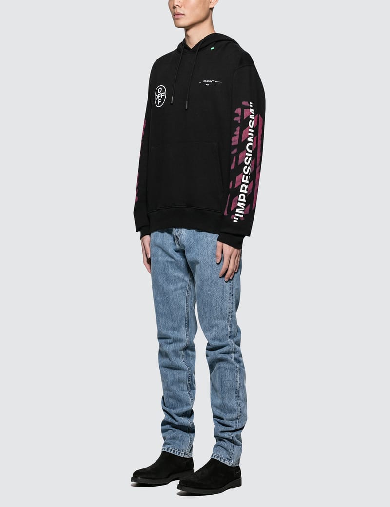 Off-White™ - Diag Stencil Slim Hoodie | HBX - Globally Curated