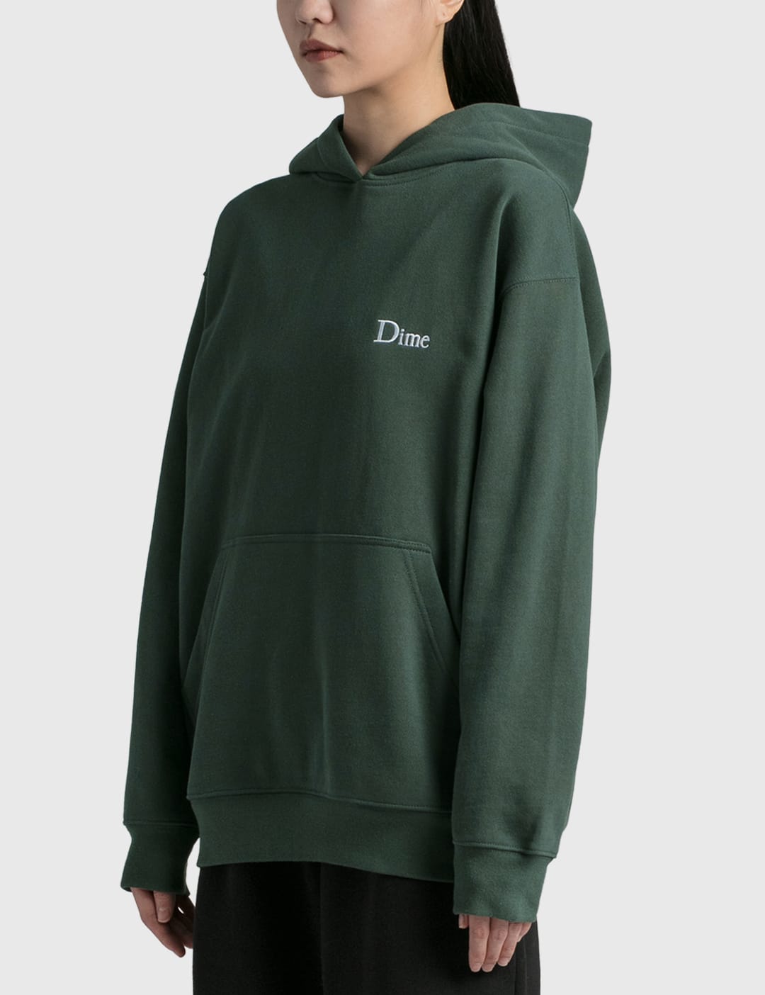 Dime - DIME CLASSIC SMALL LOGO HOODIE | HBX - Globally Curated 