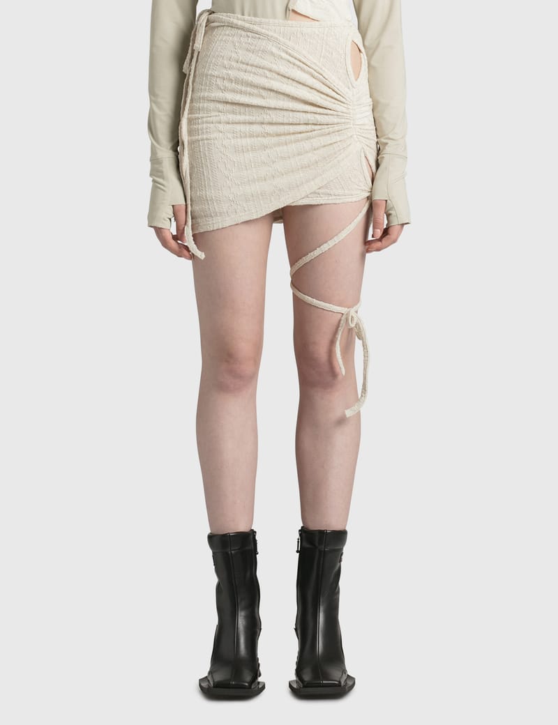 Hyein Seo - Wrap Shirring Skirt | HBX - Globally Curated Fashion