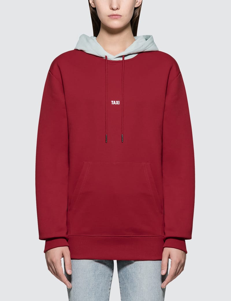 Helmut lang hotsell taxi hoodie red