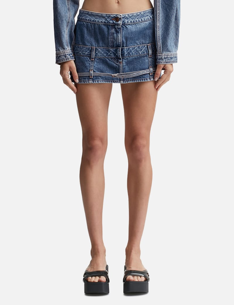 Jacquemus La Mini de Nimes Criollo デニムスカート Jacquemus - La mini de Nîmes Criollo | HBX - Globally