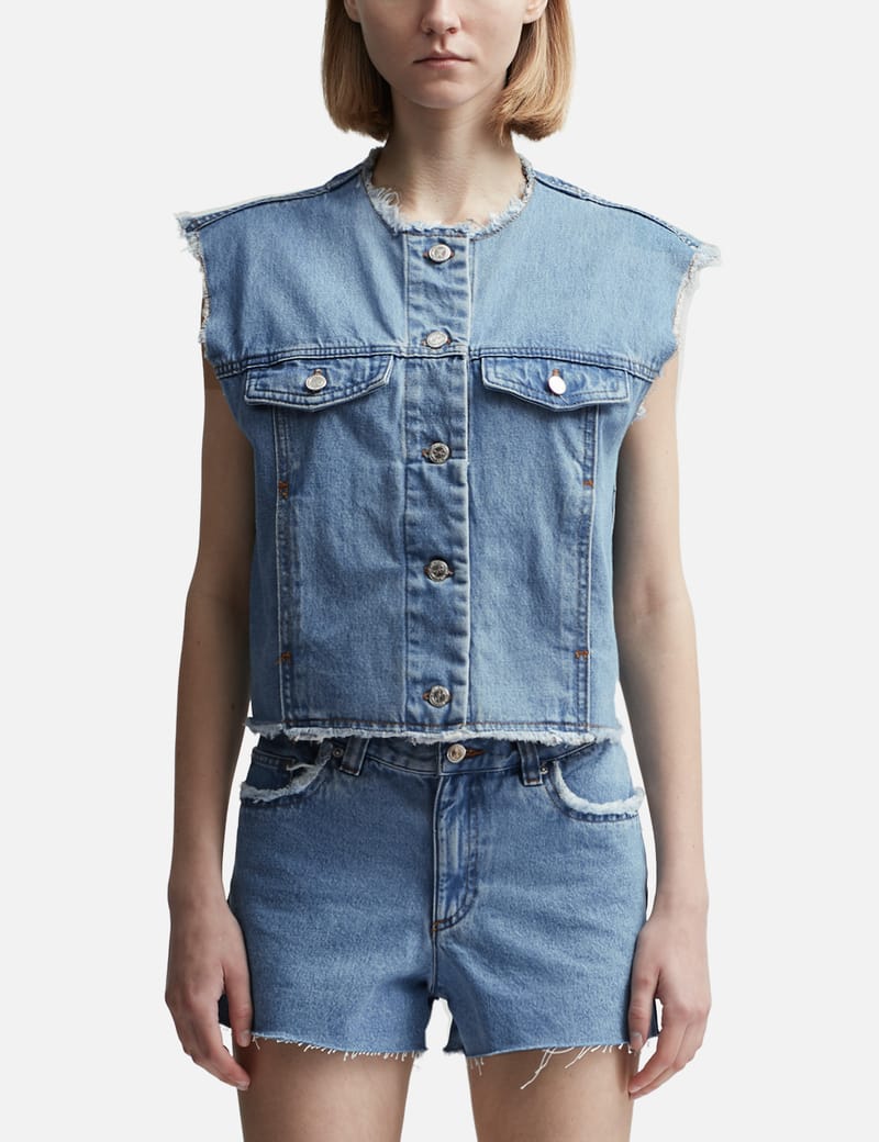 JWアンダーソン×APC　カバーオール　デニムジャケット　XL　ほぼ新品 JWアンダーソン×APC カバーオール デニムジャケット XL ほぼ新品