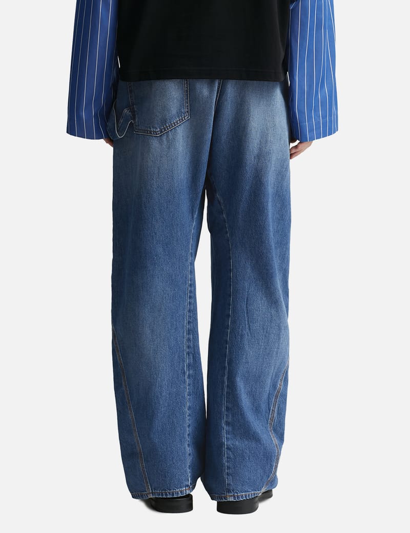 JW Anderson - TWISTED WORKWEAR JEANS | HBX - Globally