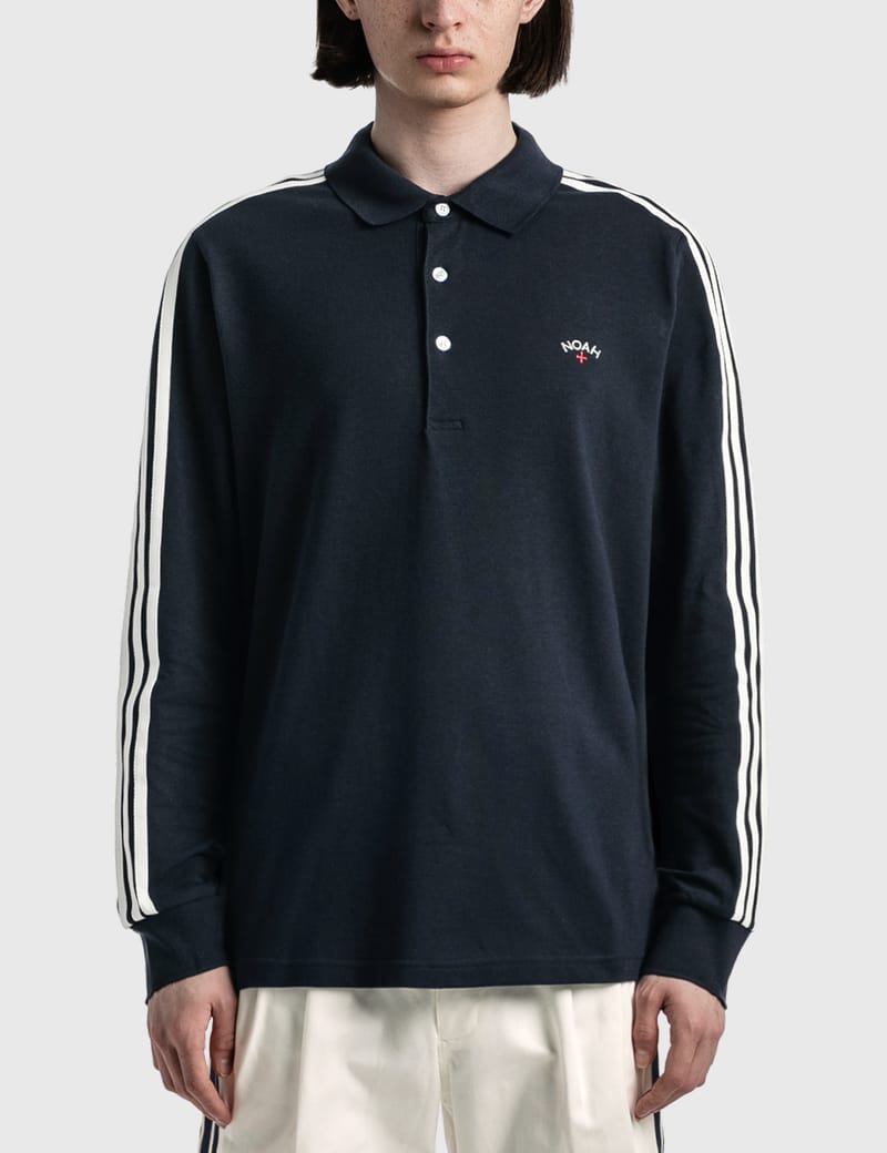 Noah x adidas Originals Long Sleeve Polo