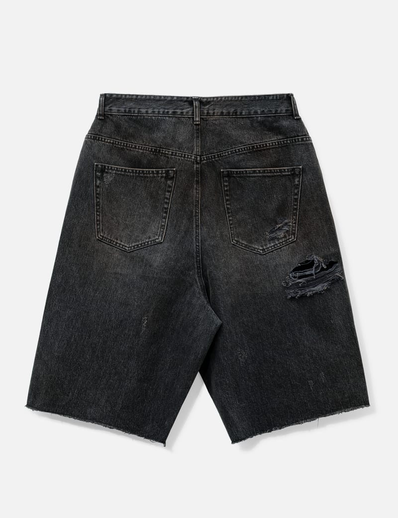 Protocol-Index Folded Waist Jorts - 折り返しウエストのセミオーバー