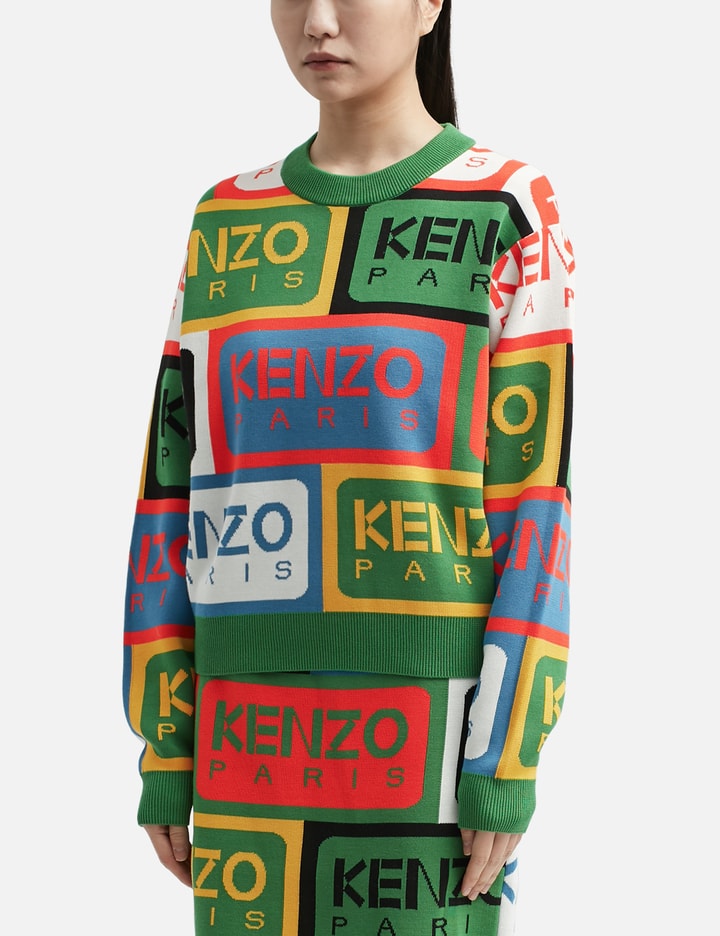 Kenzo - KENZO PARIS LABEL SWEATER | HBX - Globally Curated Fashion and ...