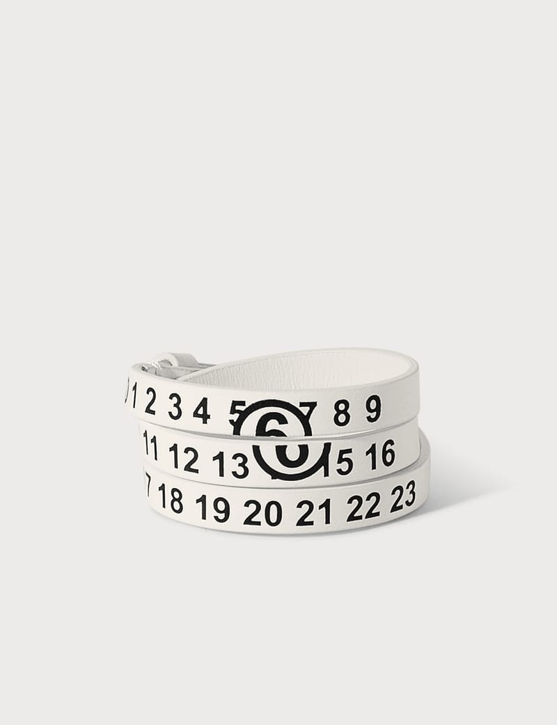 MM6 Maison Margiela - Multi-Wear Logo Bracelet | HBX