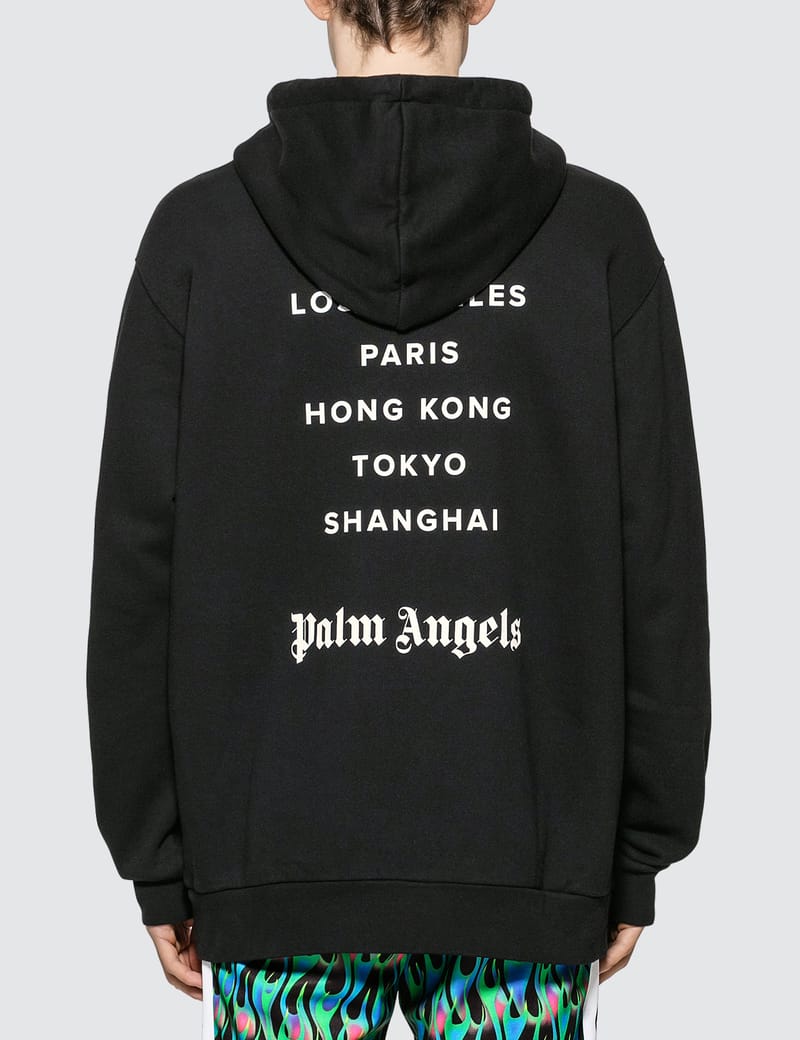 Palm angels tokyo online sprayed hoodie