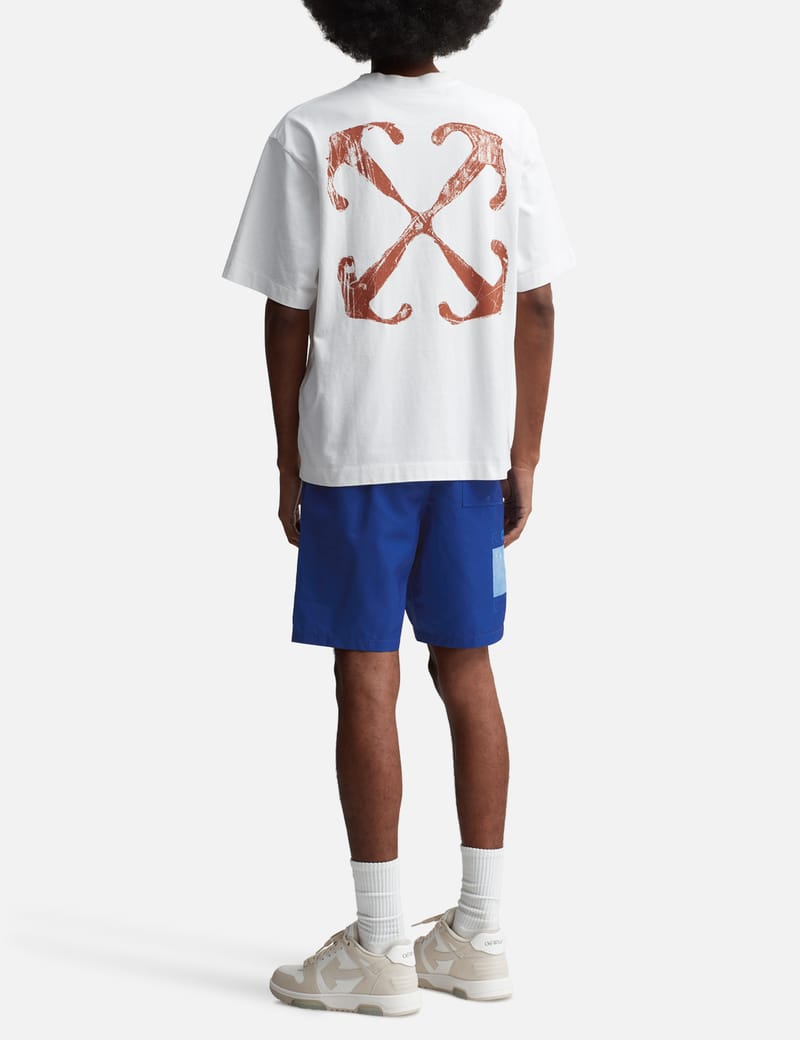★Off-White★スクラッチアローTシャツ Off-White™ - スクラッチ アロー スケート Tシャツ | HBX