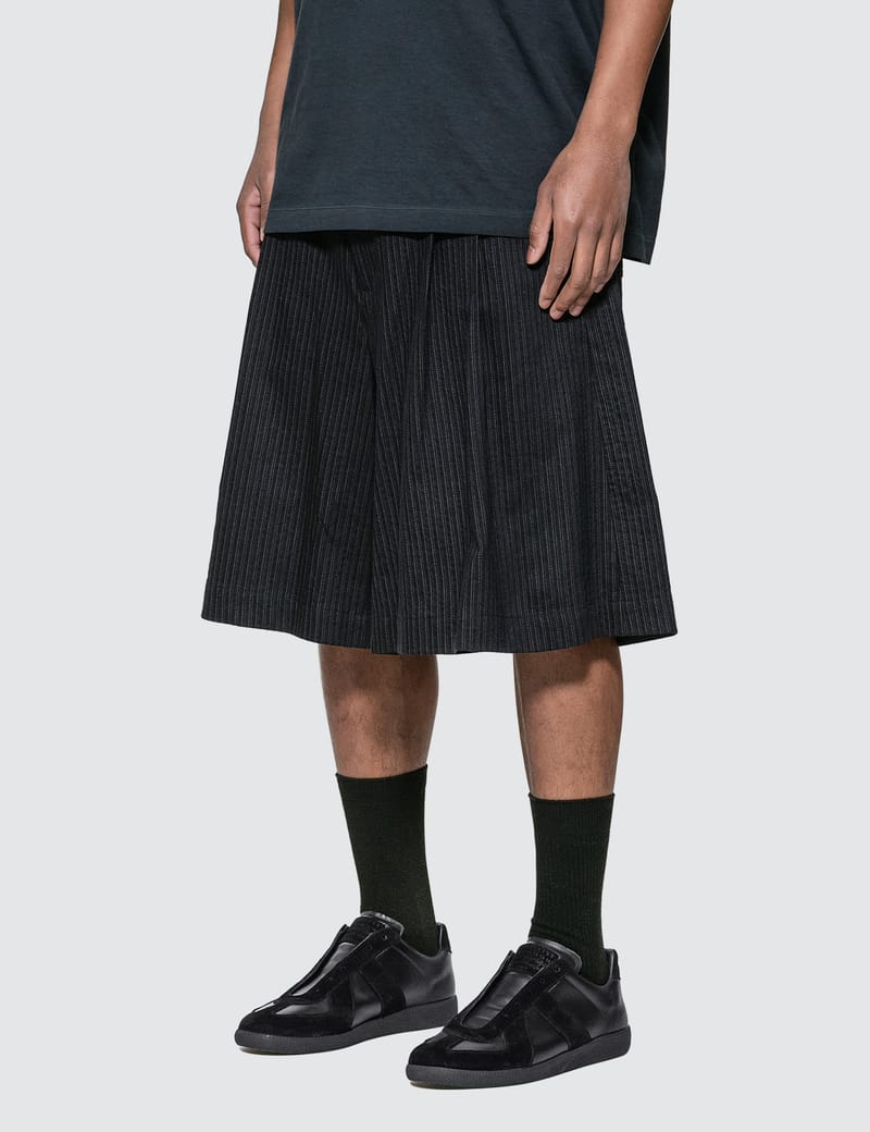 新品 タグ付き メゾンスペシャル Pinstripe Lace Shorts MAISON SPECIAL(メゾンスペシャル)｜Pinstripe Lace Shorts/ピン