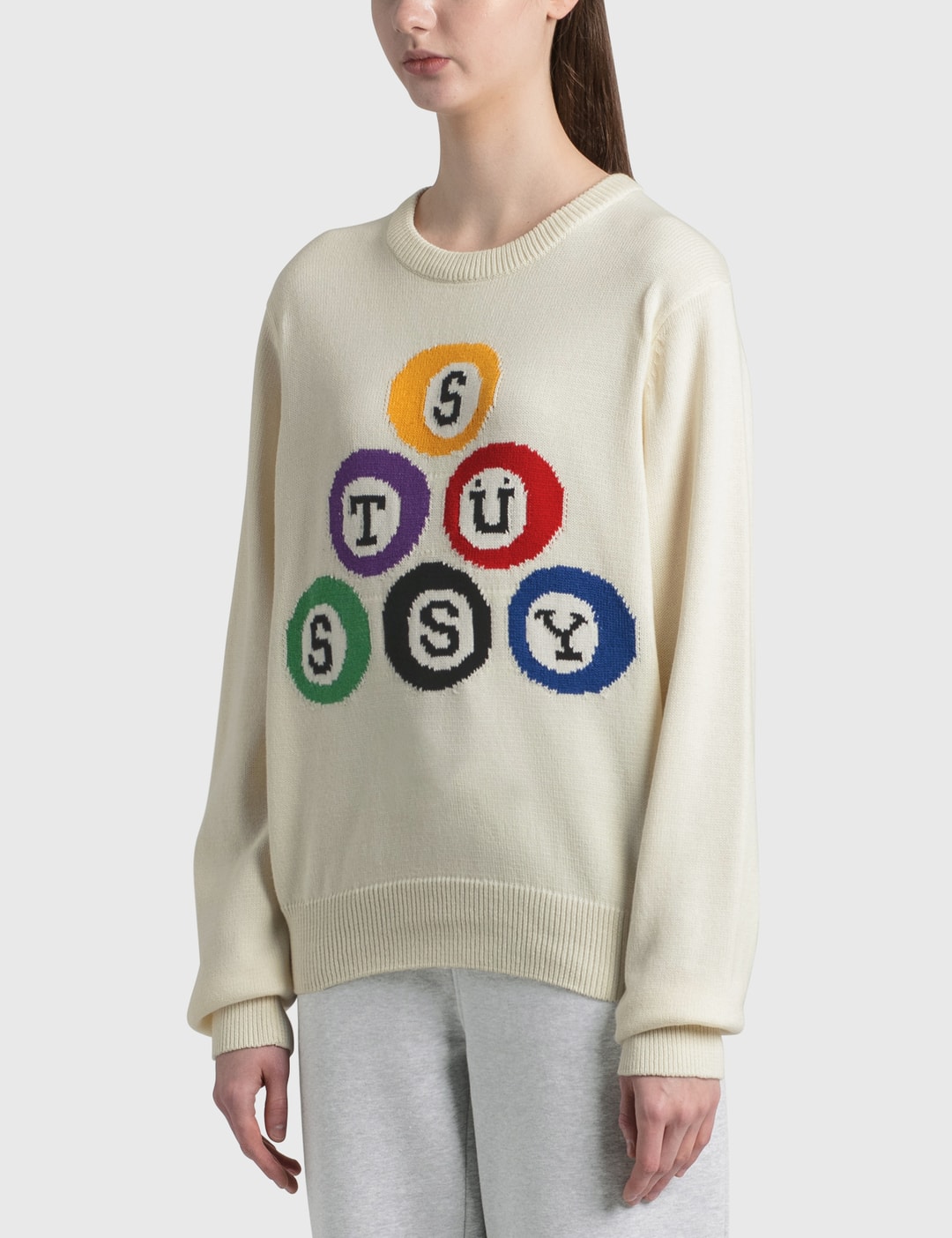 Stüssy - Stussy Billiard Sweater | HBX - Globally Curated Fashion and ...