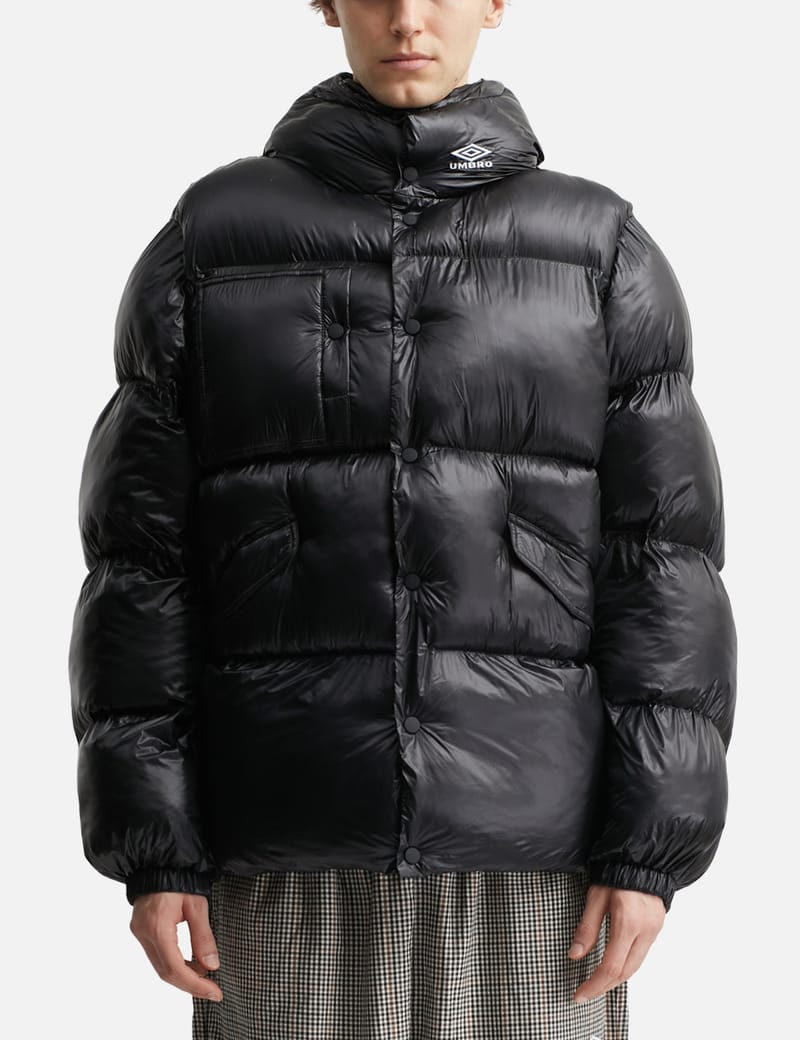 Umbro Umbro x Slam Jam Duemila Puffer Jacket - Black oversized