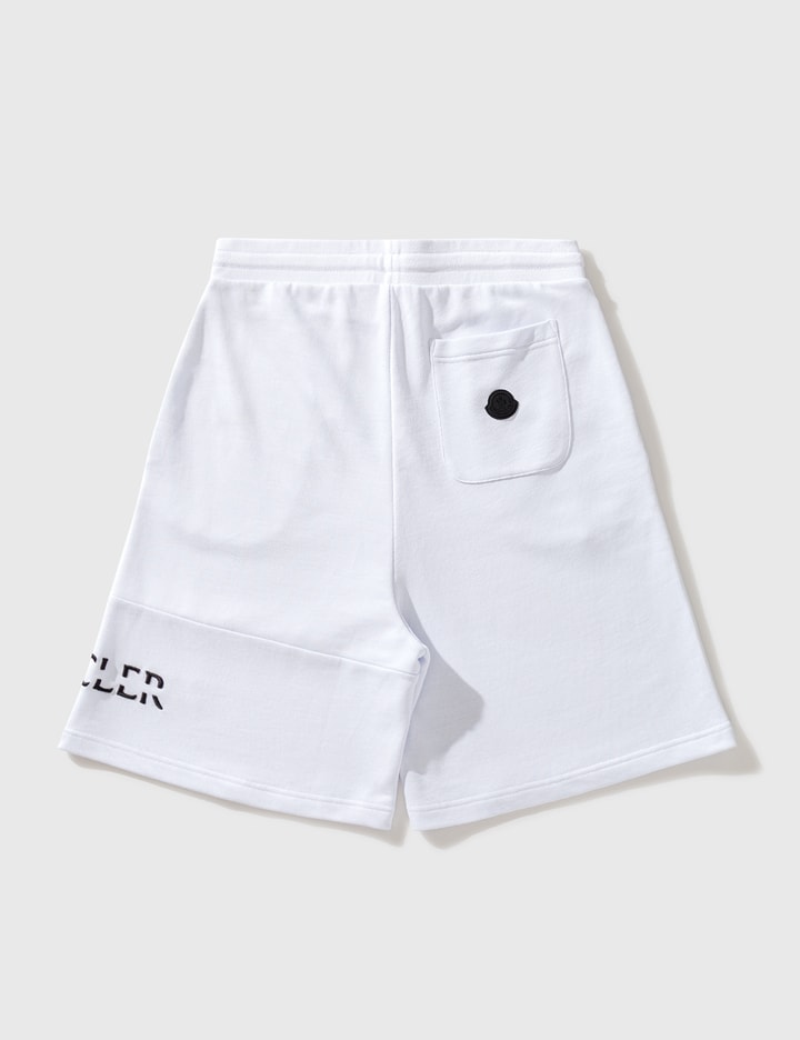 Moncler Embroidered Logo Shorts HBX Globally Curated Fashion and