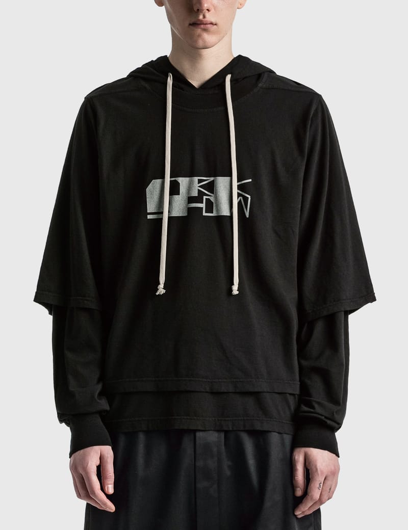 Rick Owens Drkshdw - Hustler Hoodie | HBX - Globally Curated Rick Owens Drkshdw - Hustler Hoodie | HBX - Globally Curated