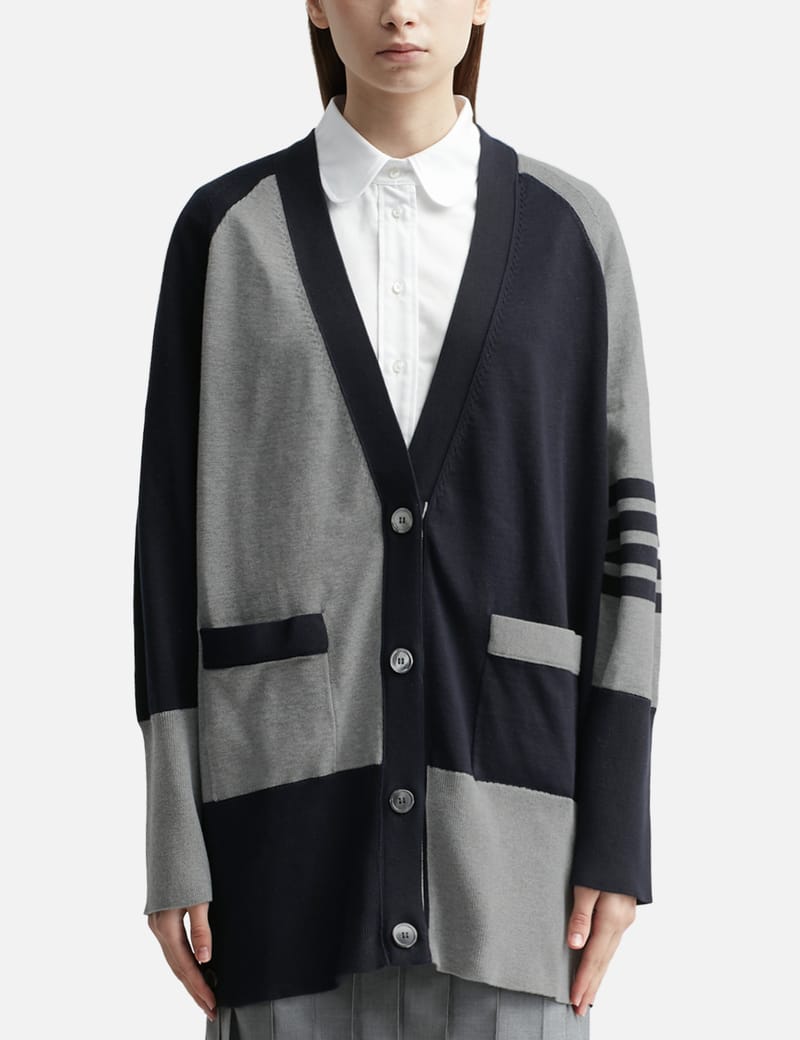 Thom browne outlet oversized cardigan