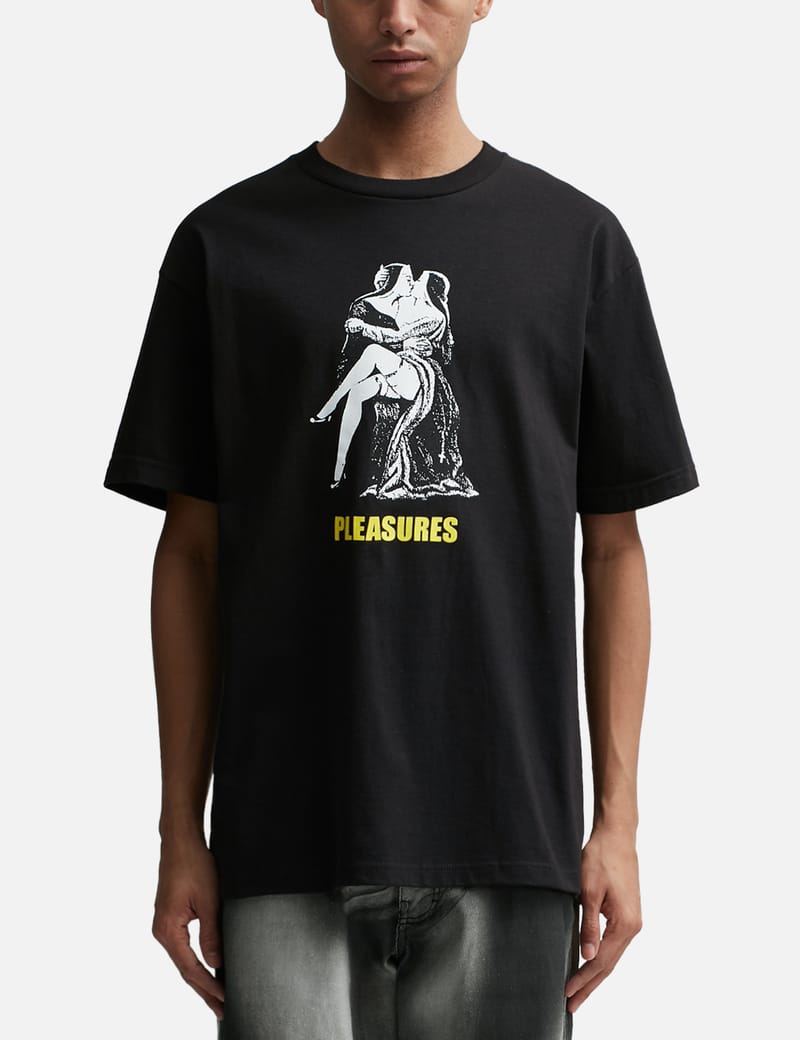 Pleasures FRENCH KISS T SHIRT HBX Globally Curated Fashion