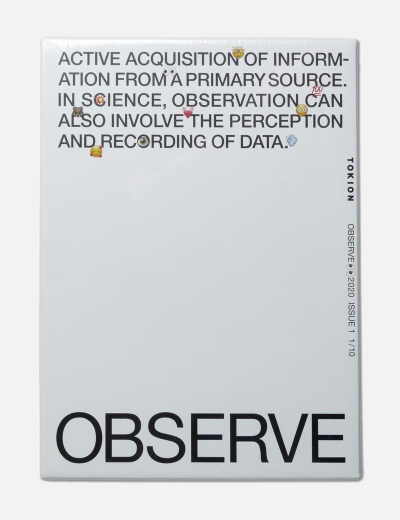 OBSERVE 2020年 1号 TOKION TOKION - Observe 2020 Issue 1 | HBX - Globally Curated