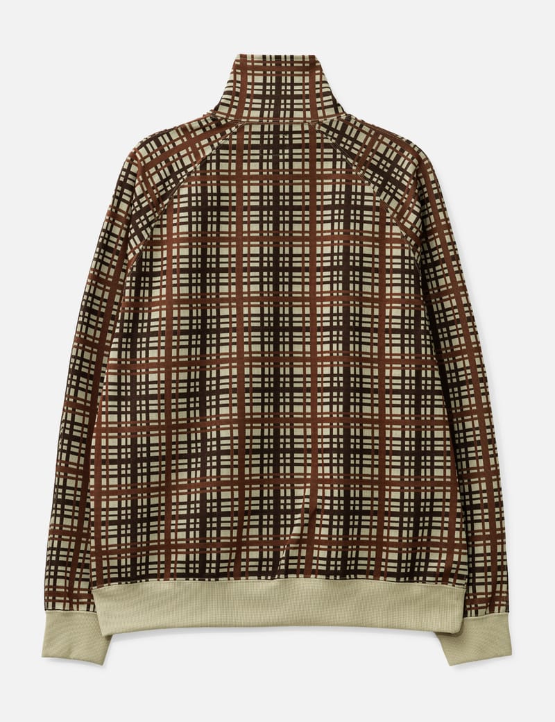 Needles Track Jacket - Lightweight plaid polyester track jacket Needles Track Jacket - Lightweight plaid polyester track jacket