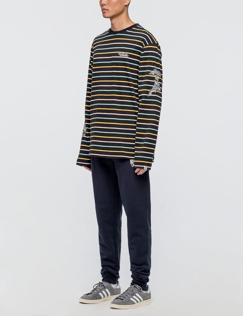 Billionaire Boys Club - Candy Stripe L/S T-Shirt | HBX - Globally