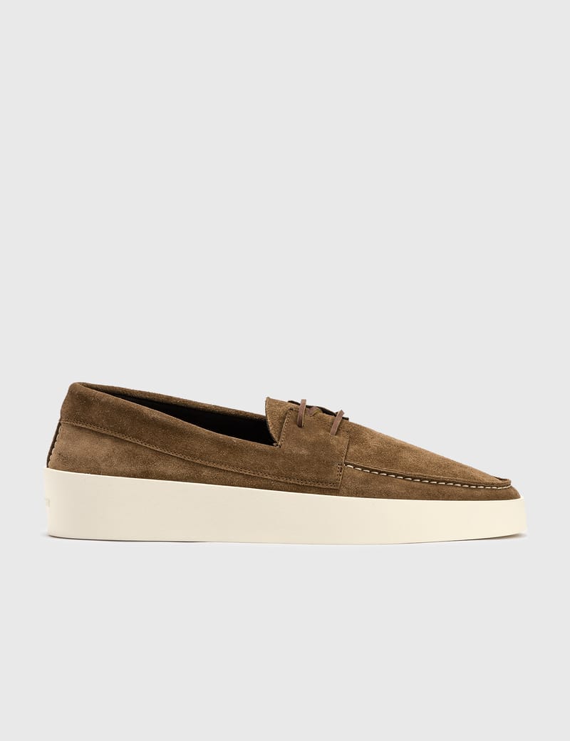 サイトでお買い 【美品】FEAR OF GOD Boat Sneaker スエード シューズ - 靴