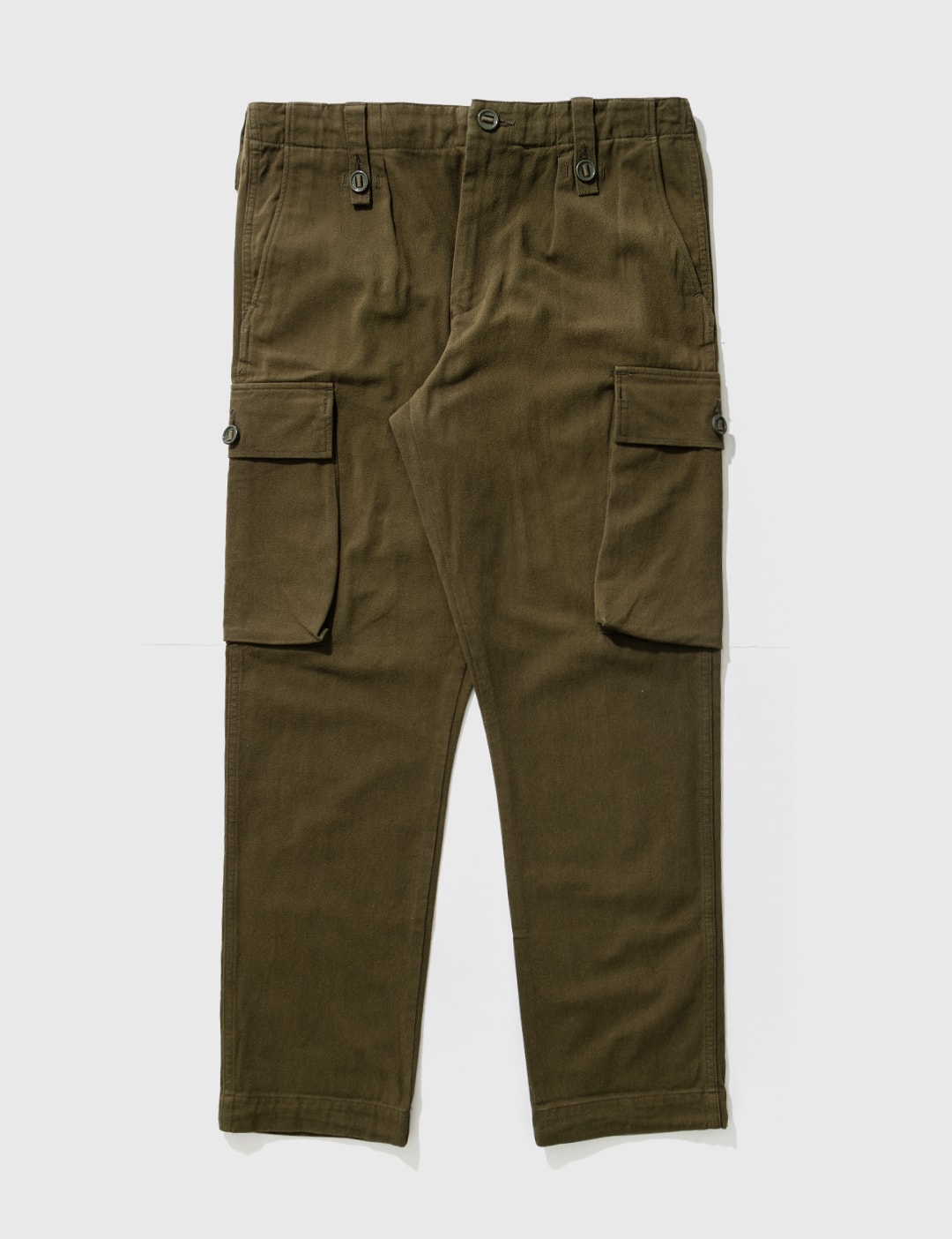 WTAPS - Wtaps Buttoned Belt Loop Twill Cargo Pants | HBX