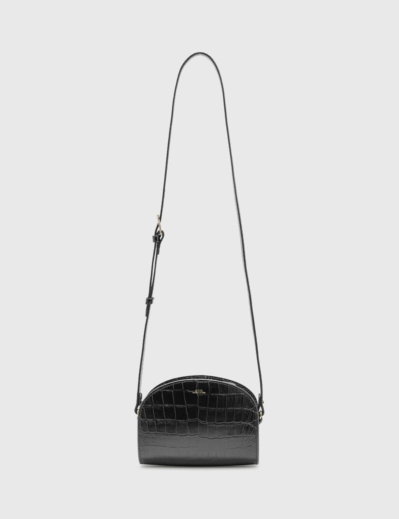 Sac apc outlet demi lune croco