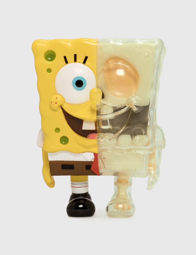 Secret Base - Spongebob X-Ray Full Color Yellow G.I.D Ver. | HBX