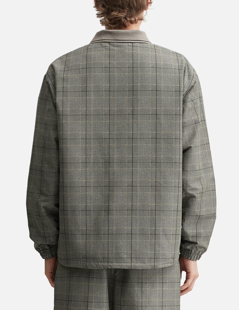F.C. Real Bristol Plaid Practice Polo Collar Piste - A water