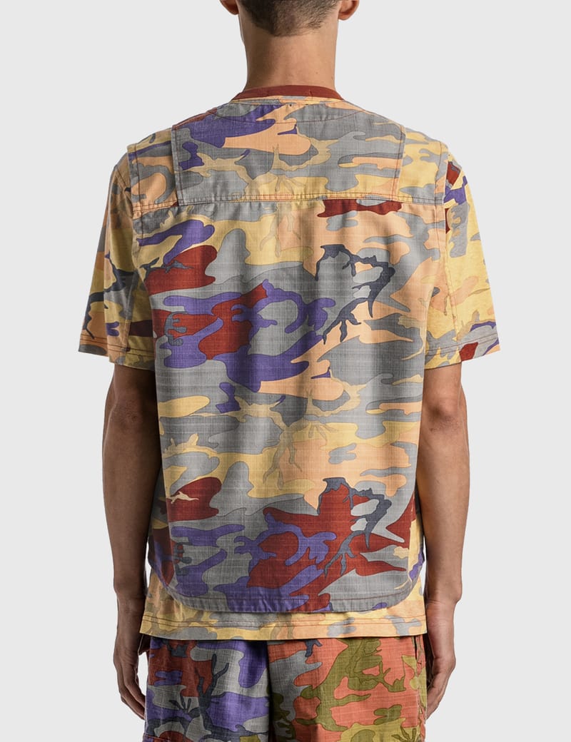 ストーンアイランド - S.I. ヘリテージ カモ リップストップ ナイロン