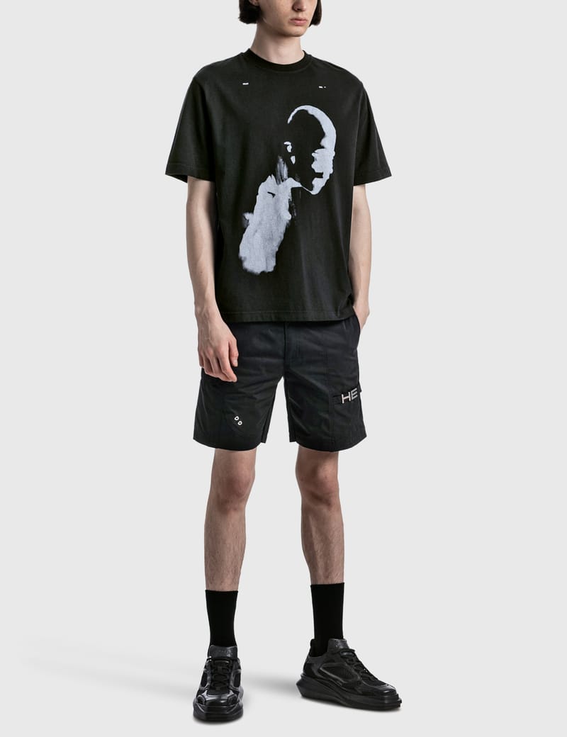 送料関税込HELIOT EMIL AI GenetatedプリントTシャツブラック 1094404.jpg