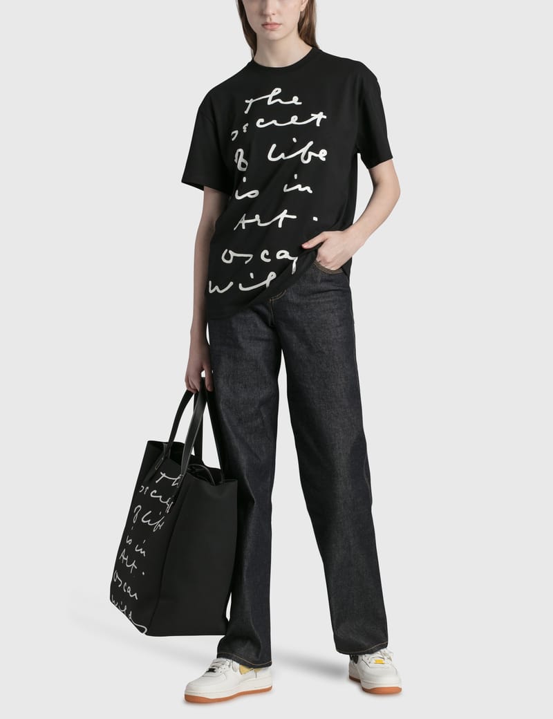 jw anderson シャツ JW Anderson - オスカー ワイルド カプセル：リラックスフィット T