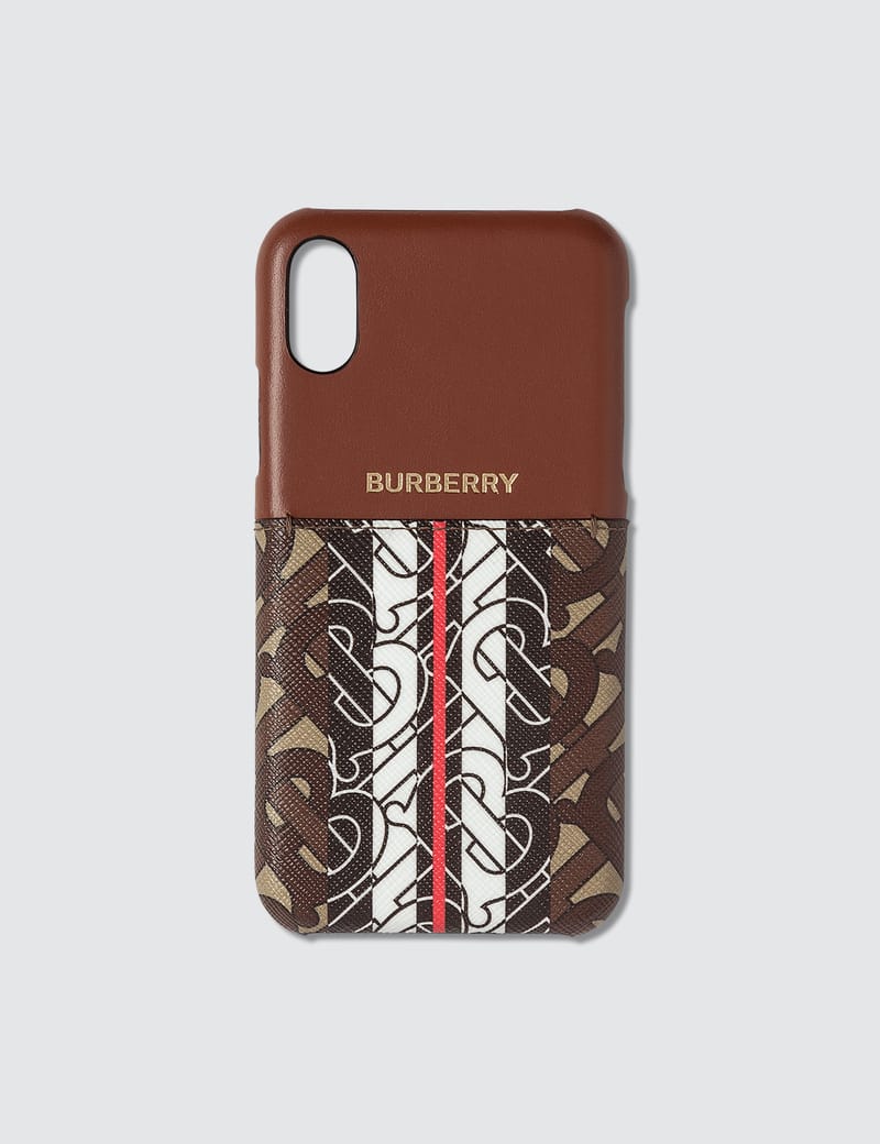 Burberry iphone x sales cover