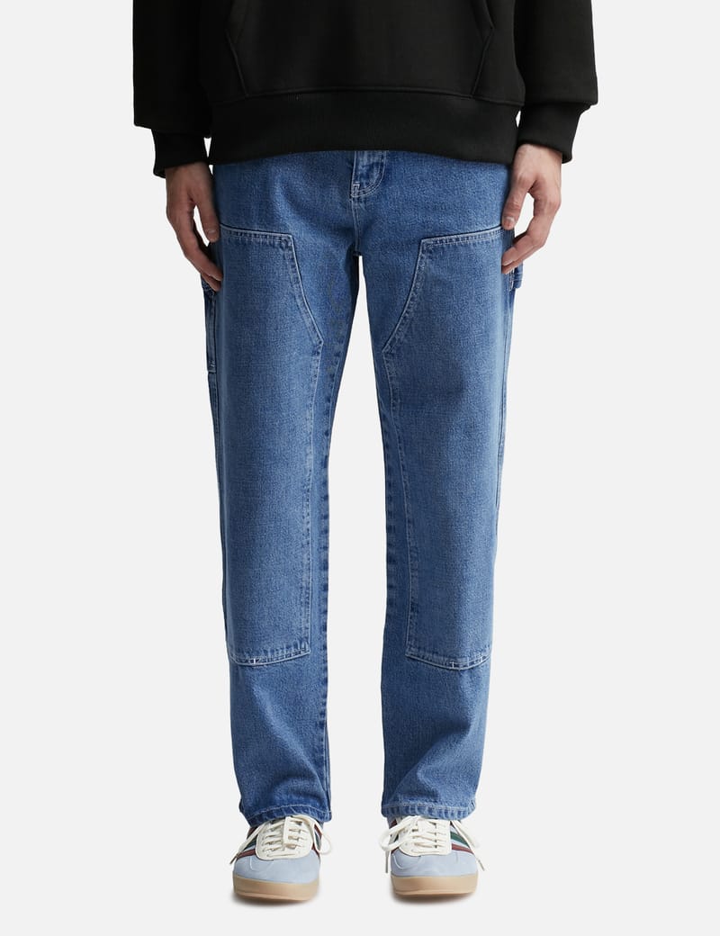 Stüssy - Denim Work Pants | HBX - Globally Curated Fashion and