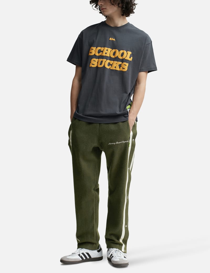 Advisory Board Crystals - Abc. School Sucks T-shirt | HBX