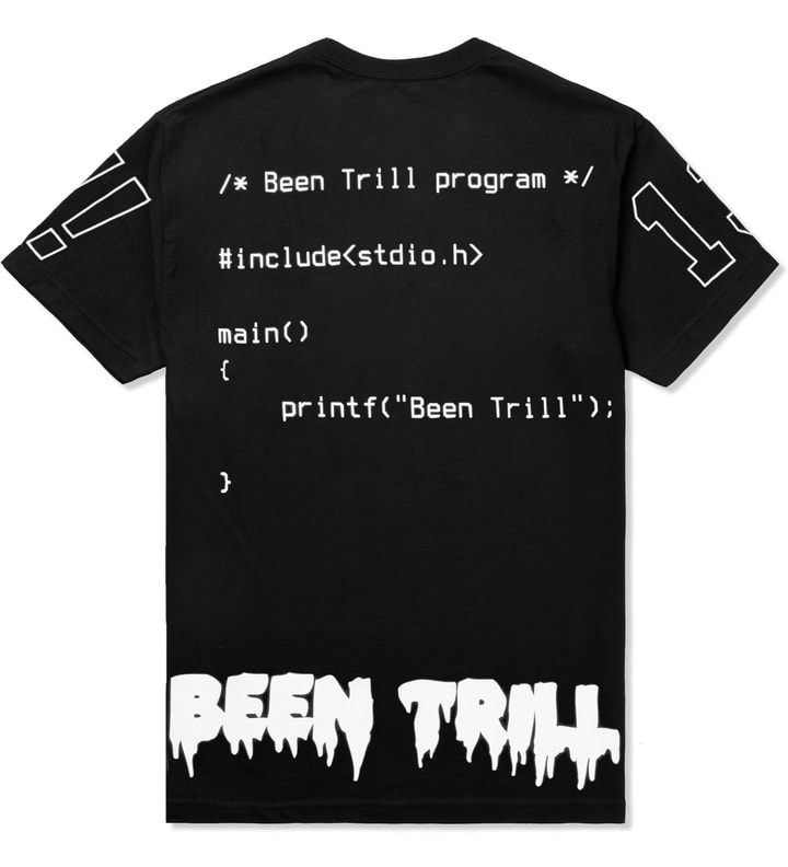 BEENTRILL ■Gold Hashtag Oversized Fit T-Shirt■送料込 BEENTRILL - Black Terminal 1 S/S T-Shirt | HBX - Globally